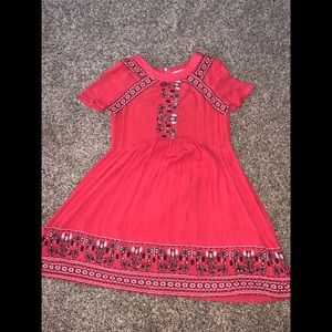 Boho Peasant Dress